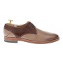 Oferta Marimea  43 Pantofi barbati casual din piele naturala Bej - Maro SIR GKR